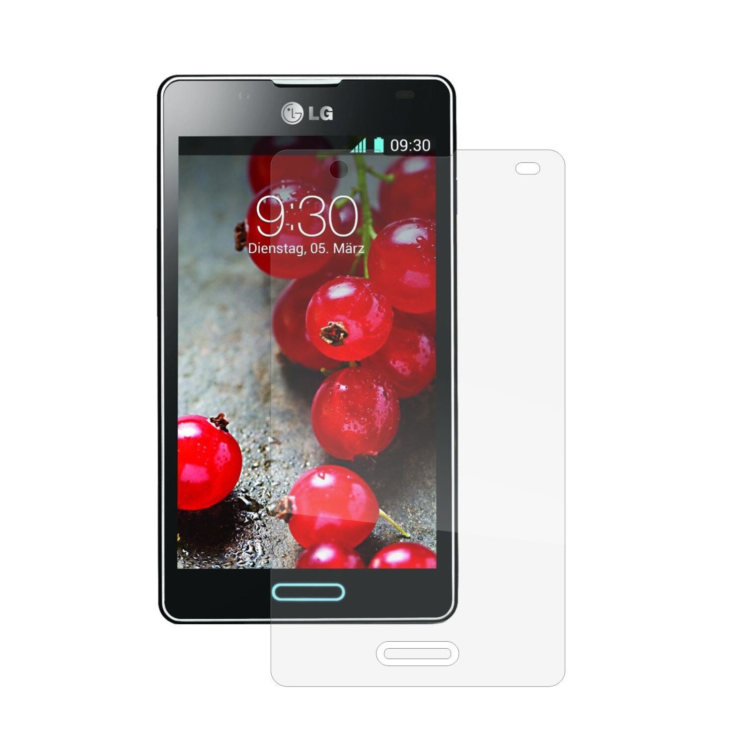 Folie Protectie Ecran, Acoperire Totala, Adeziva si Foarte Flexibila, Invisible Skinz Ultra-Clear AutoRegeneranta pentru LG Optimus L7 II