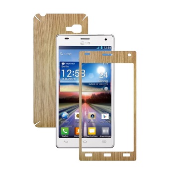 Folie de protectie Carbon Skinz, Husa de tip Skin Adeziv pentru Carcasa, Lemn Stejar dedicata LG Optimus 4X HD Folie de protectie Carbon Skinz, Husa de tip Skin Adeziv pentru Carcasa, Lemn Stejar dedicata LG Optimus 4X HD