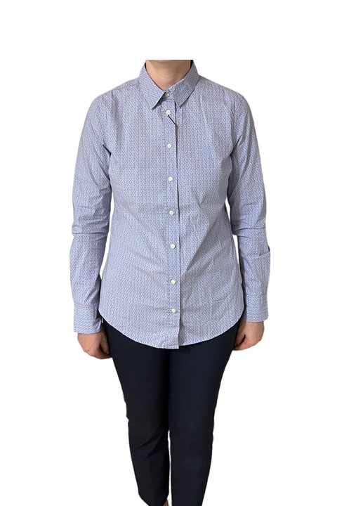 Női ing, Gant-Stretch széles vászon, Kék