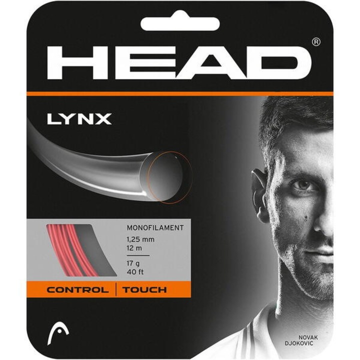 Lynx Тенис връзка Дебелина 1,25, дължина 12 м Червен