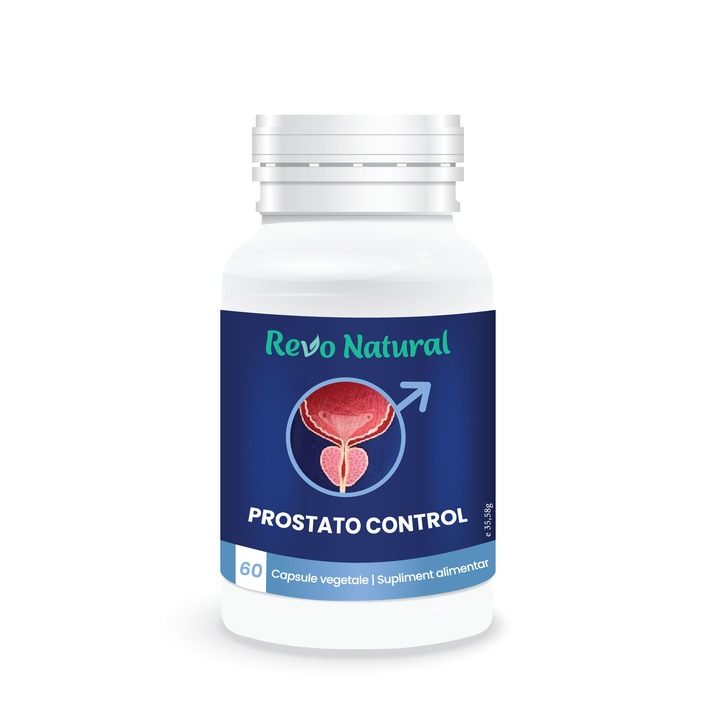 Prostato Control, 60 капсули, първокласна хранителна добавка за простатата