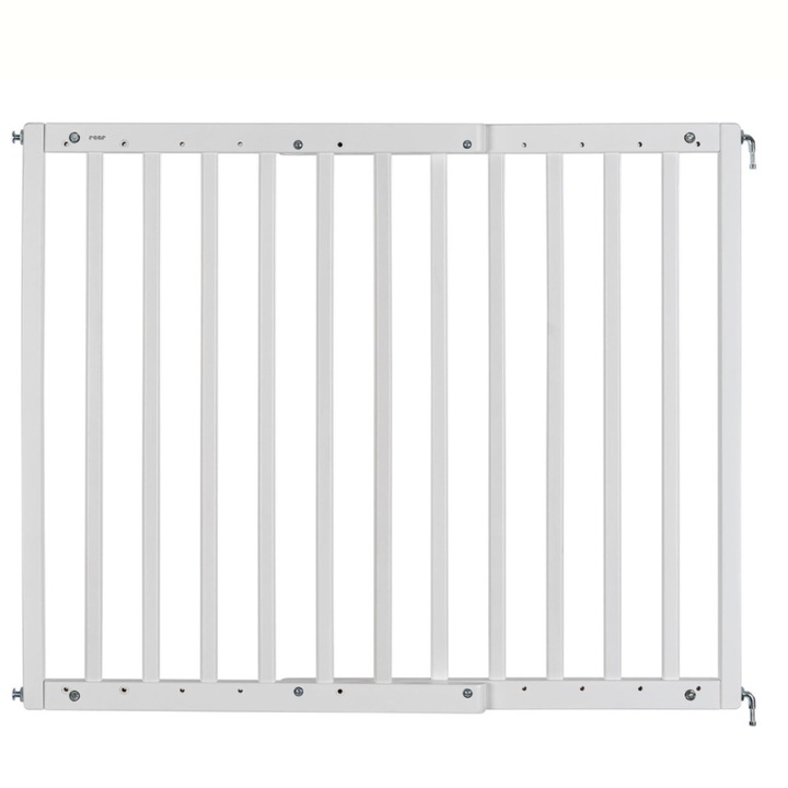 Универсална преграда за врата/стълби с пробиване Reer 46140, Бяла
