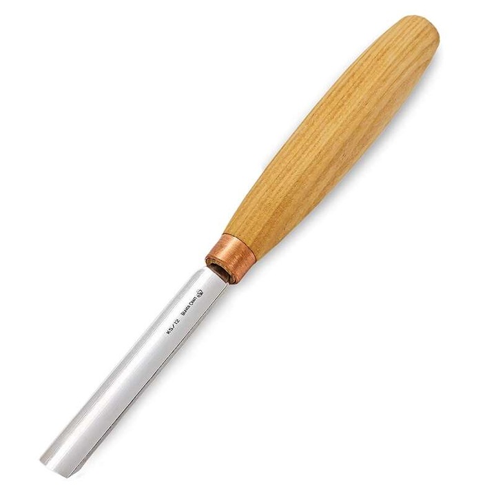 Длето BeaverCraft K5/12, кръгло и право, 15 mm рязане, 192 mm