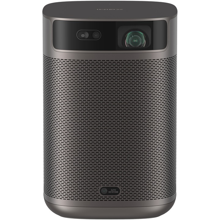 Преносим Видеопроектор Xgimi MoGo 2 Pro 1080p, Android TV, 400 ISO лумена, Автоматичен фокус, WiFi, Bluetooth, USB-C захранване
