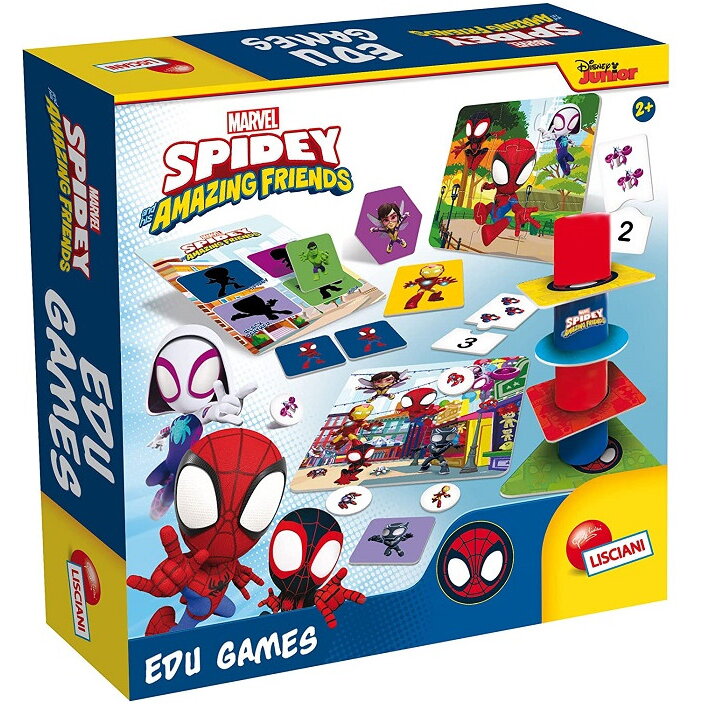 Образователна игра, 10 игри Spider-Man Marvel LISCIANI - eMAG.bg