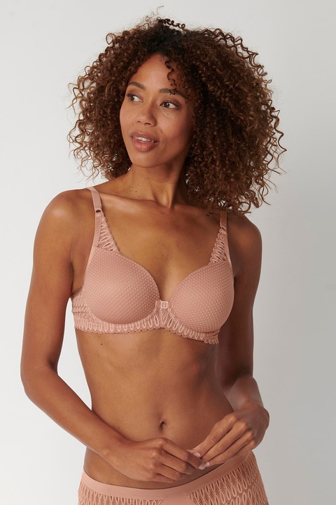 Triumph, Sutien cu insertii de dantela, Roz prafuit