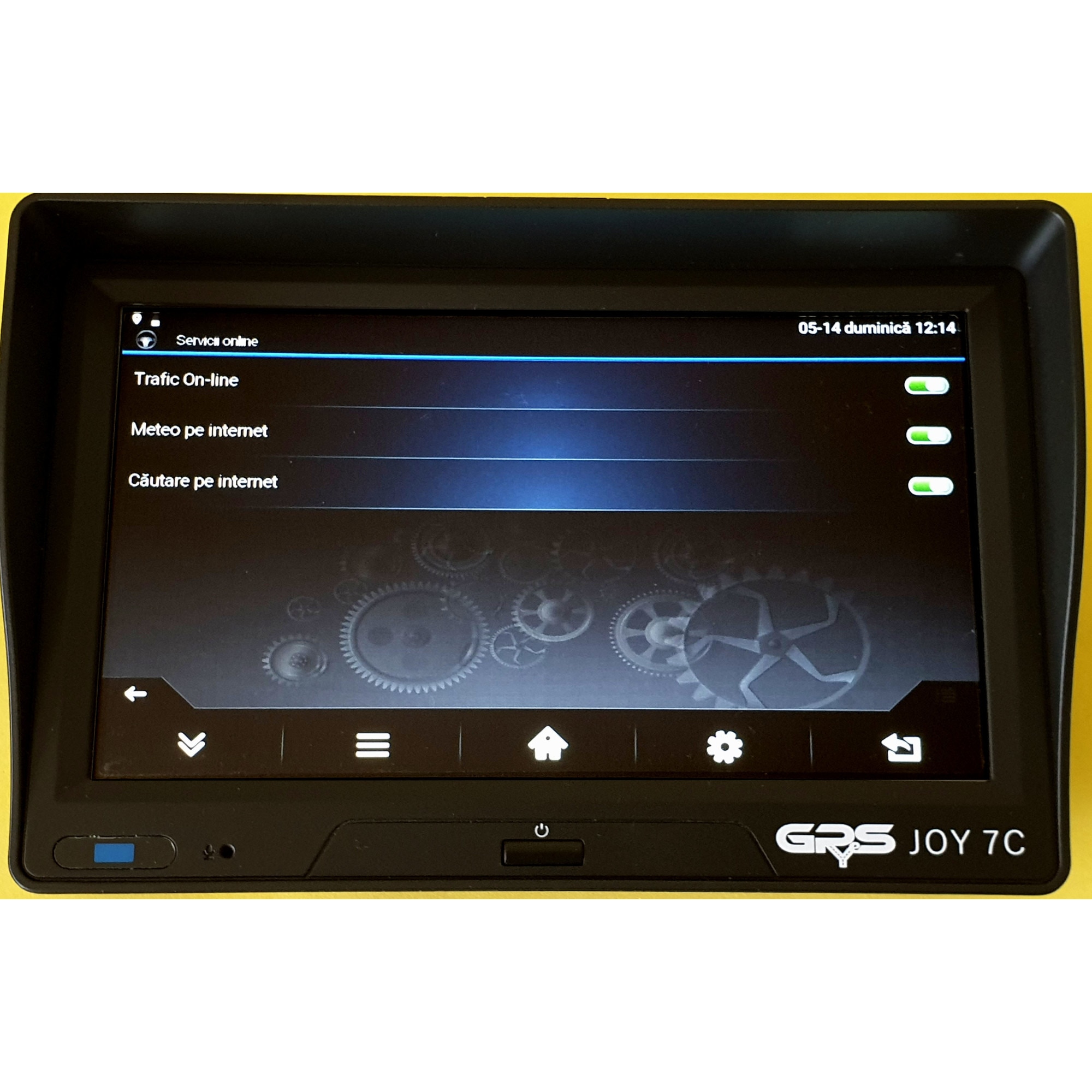 Sistem de navigatie GPS 7 inch, 48 Gb, GPyeS JOY 7C Model 2025, Cartela ...