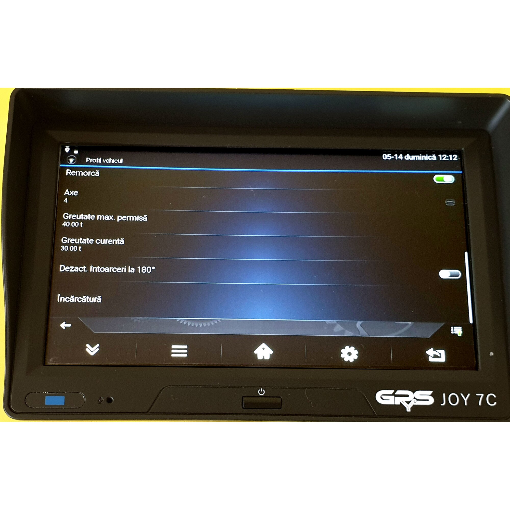 Sistem de navigatie GPS 7 inch, 48 Gb, GPyeS JOY 7C Model 2025, Cartela ...