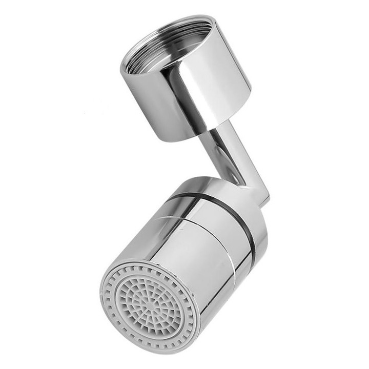 Prelungitor pentru Baterie Chiuveta cu Brat Rotativ si Economizor de Apa Integrat cu 2 Moduri Diferite de Functionare, din Otel Inoxidabil Premium, ORIGINAL DEALS