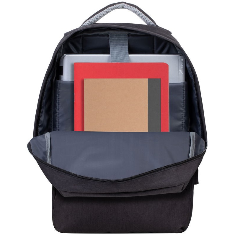 Rucsac laptop Rivacase 7562 15.6", anti-furt, Negru