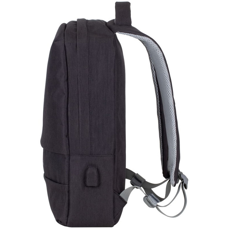 Rucsac laptop Rivacase 7562 15.6", anti-furt, Negru