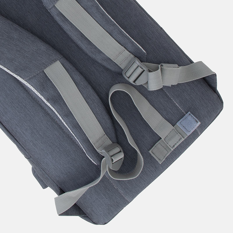 Rucsac laptop Rivacase 7562 15.6", anti-furt, Gri inchis