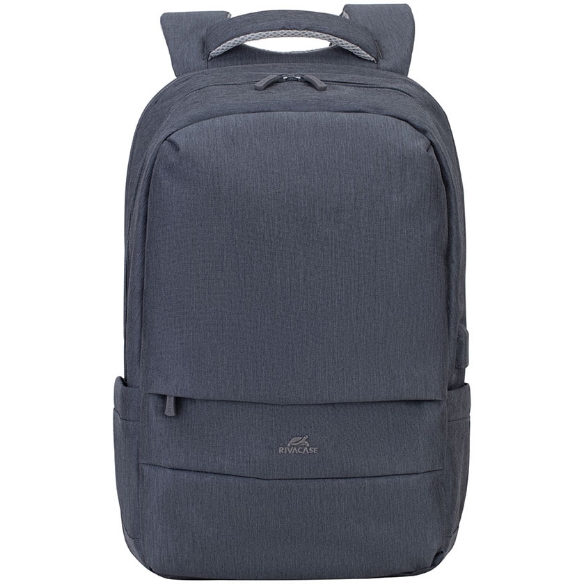 Rucsac laptop Rivacase 7567 17.3", anti-furt, Gri inchis