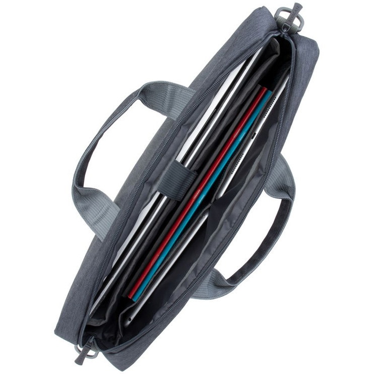 Geanta laptop Rivacase 7532 15.6", anti-furt, Gri inchis