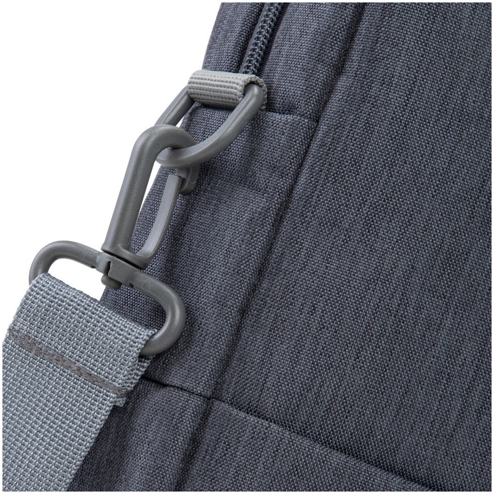 Geanta laptop Rivacase 7532 15.6", anti-furt, Gri inchis