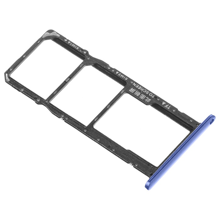 Támogatás a SIM-kártya - Huawei Y5 (2019), kék
