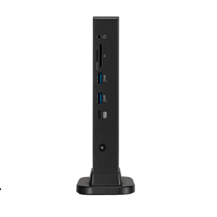 Докинг станция KENSINGTON универсална, PC връзка USB Type C, USB Type C x 2, черна, "SD4849P", "K37060EU"