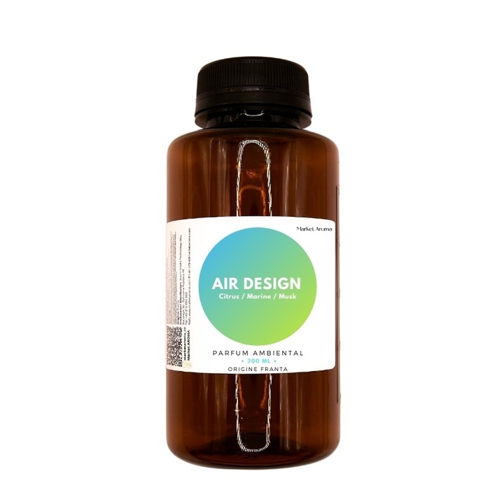 Rezerva de parfum pentru difuzor profesional Futurist2, Air Design 300 ml, Market Aroma