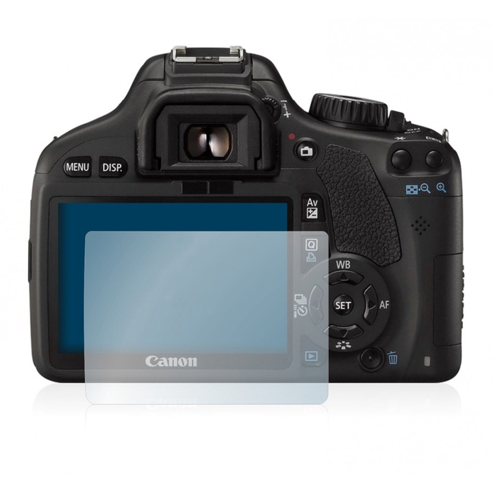 Folie de Protectie Ecran DSLR Pentru Canon EOS 550D, Hydrogel Regenerabil, Flexibil, Ultra Durabil, Optim Protection Technology