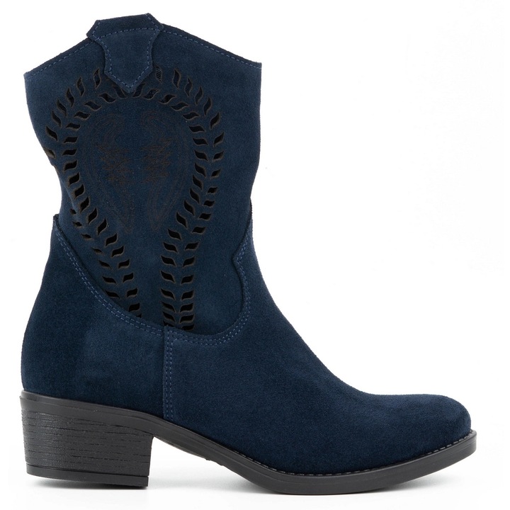 Ghete Olivier pentru femei, model BM151420, culoare albastru, Albastru