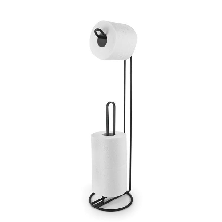 Stativ vertical pentru hartie igienica Origin Lava diametru 15 cm