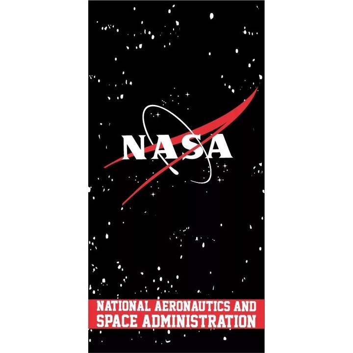 Хавлиена кърпа Nasa, черна