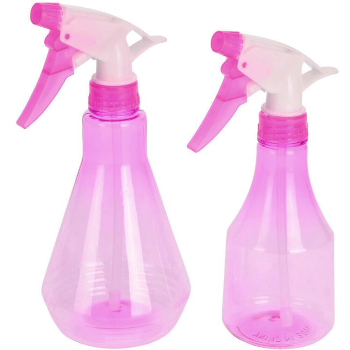 Pulverizatoare Pentru Udarea Florilor, 2 bucati, EDANTI, Roz