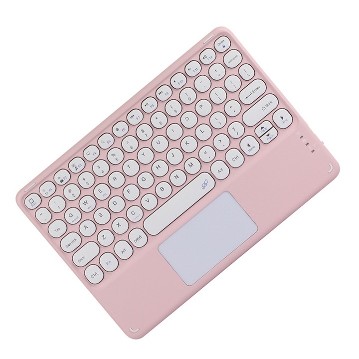 Розова 10 инча bluetooth сензорна клавиатура