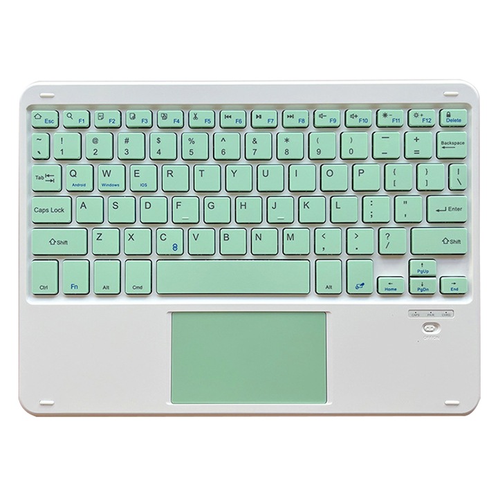 Светло зелена блутут безжична клавиатура