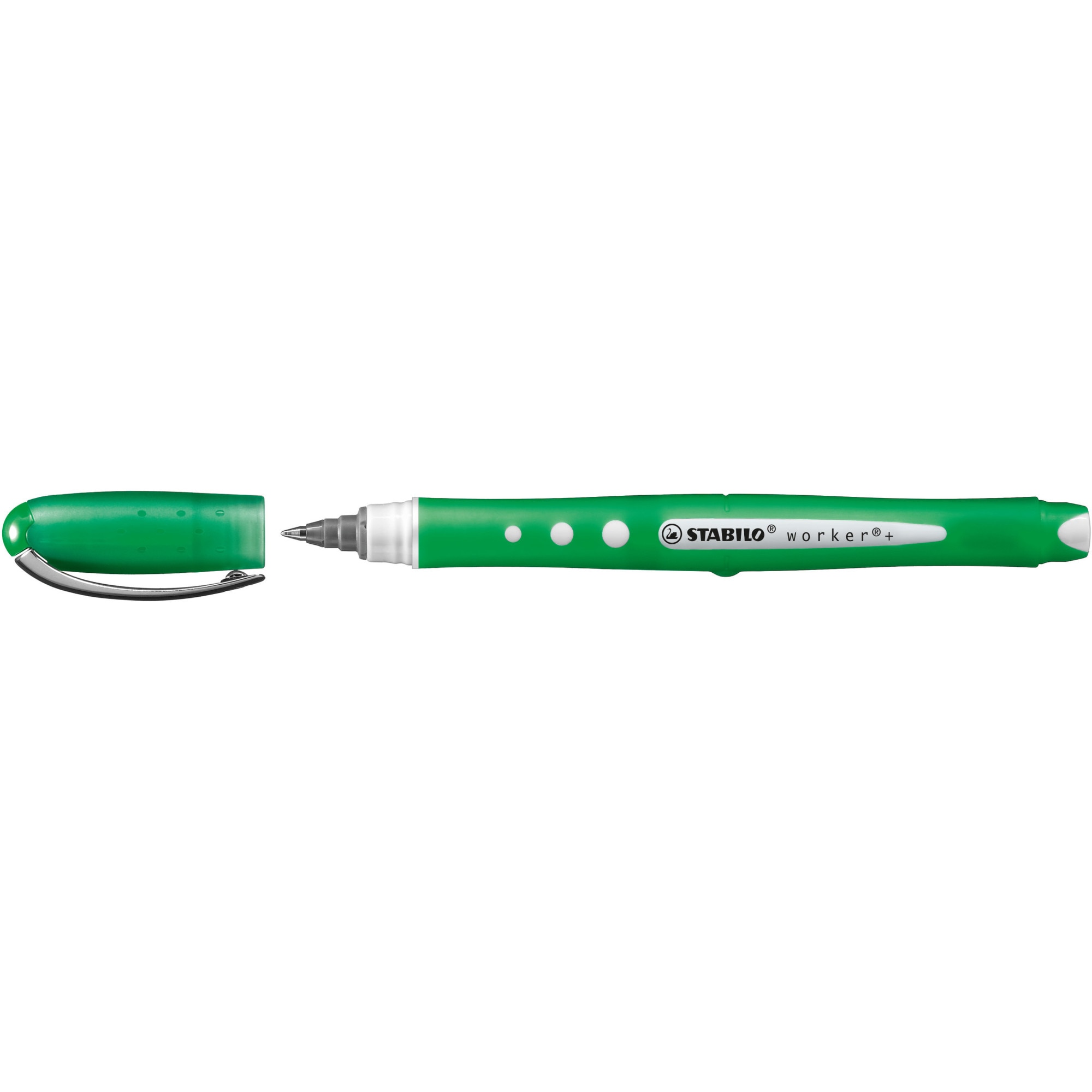 Roller Stabilo Worker Colorful, 0.5 mm, verde eMAG.ro
