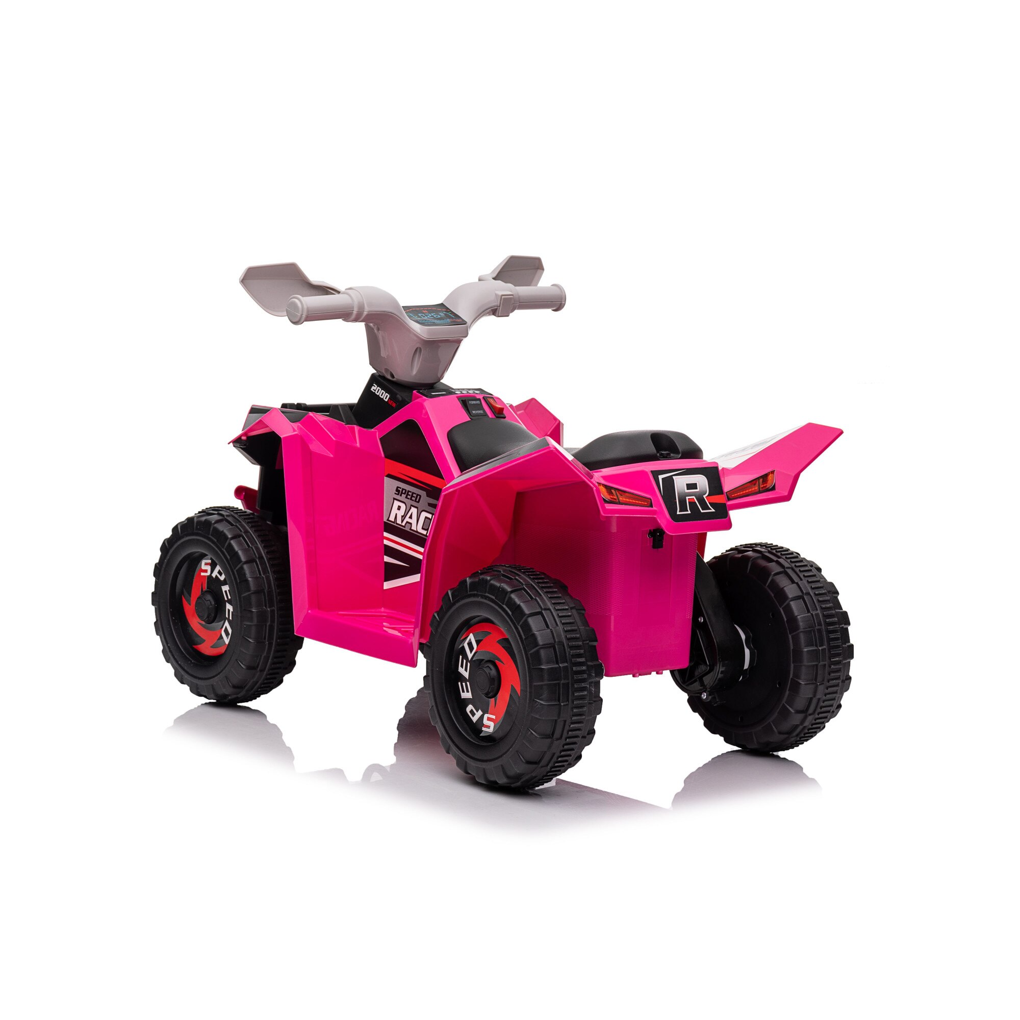 ATV electric pentru copii Manini 6V7AH, 1 Motor 25W, MP3, USB, roz
