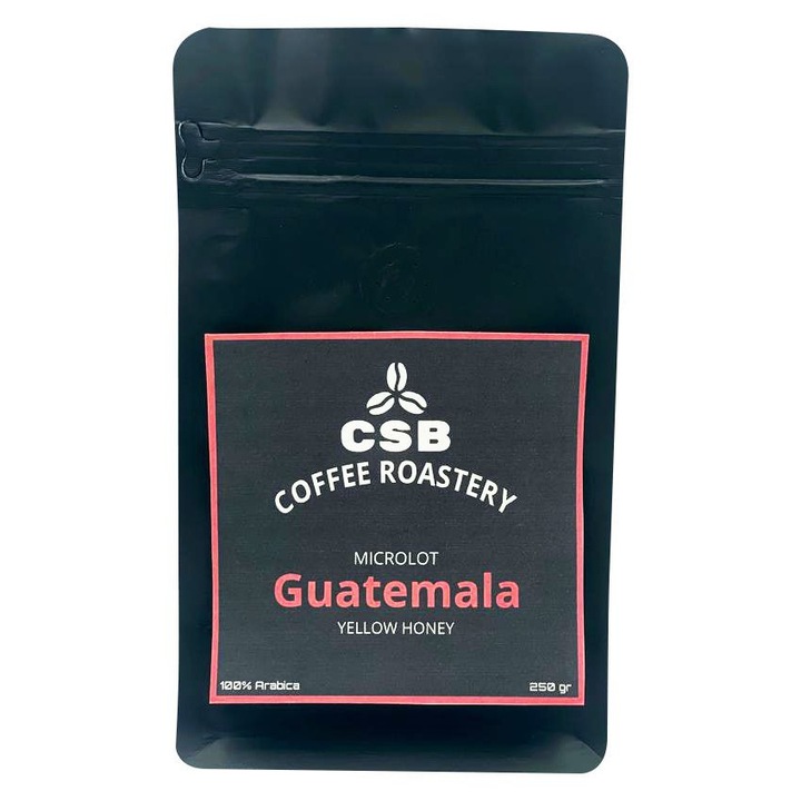 Cafea macinata de specialitate proaspat prajita, CSB Coffee Roastery, Guatemala, 250 gr