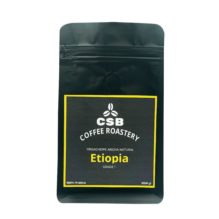 Прясно изпечено смляно кафе, CSB Coffee Roastery, Етиопия, 250 гр.