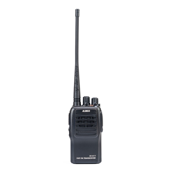 Преносима VHF радиостанция PNI Alinco DJ-A-11-E, 136-174 MHz, VOX, Squelch, Compander, 1500mAh батерия, CTCSS/DCS