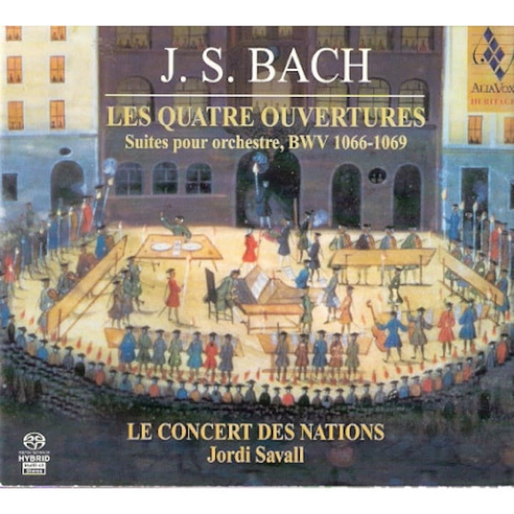 J.S. Bach: Suites Pour Orchestre, BWV 1066-1069 /Le Concert Des Nations/Jordi Savall (2 SACD)