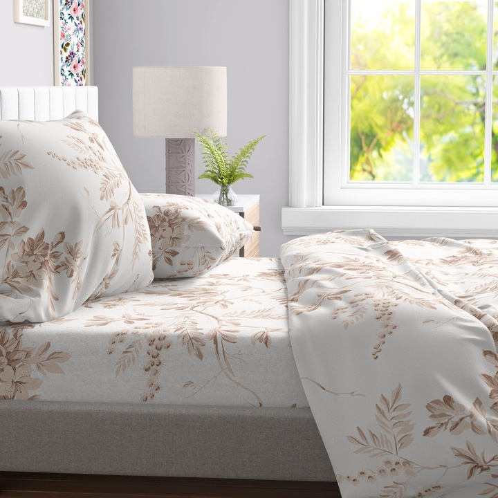 Единичен комплект Fairy Sleep, 600-255-1, 160х220 см, Плик за завивка и калъфка, Многоцветен