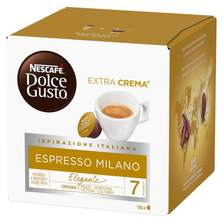 Nescafé Dolce Gusto Espresso Milano kávékapszula, 16db