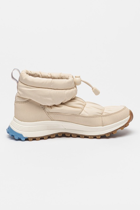 Clarks, Ghete impermeabile Atltrek, Alb fildes, 4