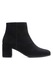 Clarks, Botine cu toc masiv Freva, Negru stins, 7