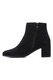 Clarks, Botine cu toc masiv Freva, Negru stins, 7