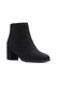 Clarks, Botine cu toc masiv Freva, Negru stins, 7
