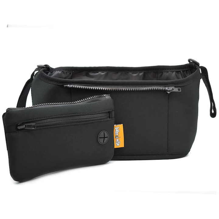 Organizator pentru carucior, BabyWise, Neopren, Negru