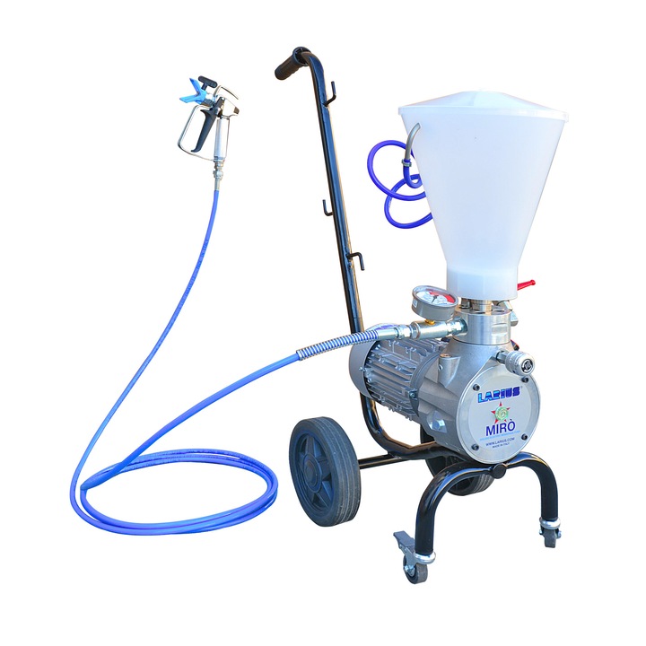 Kit Pompa Electrica Airless, Larius Miro, 0,75 kw, 2,2 l/min, 23 kg