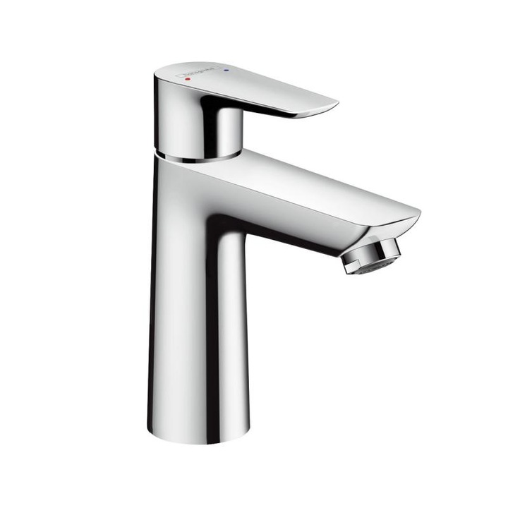 Hansgrohe Talis E 110 71715000 смесител за мивка, 3/8'', размер M, LowFlow, керамичен патрон, вентил с щанга, хром
