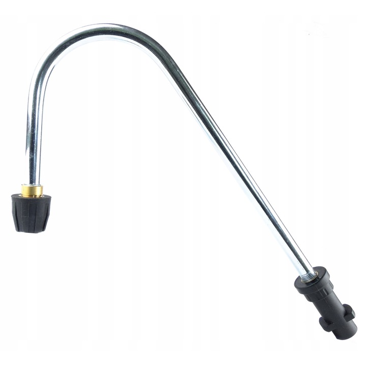 Lance unghiulara cu duza pentru Karcher K2-K7, 160 bar, 35 cm, Negru