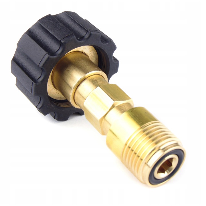 Adaptor duza lance Karcher, Techkar, M22-M18, Negru/Auriu