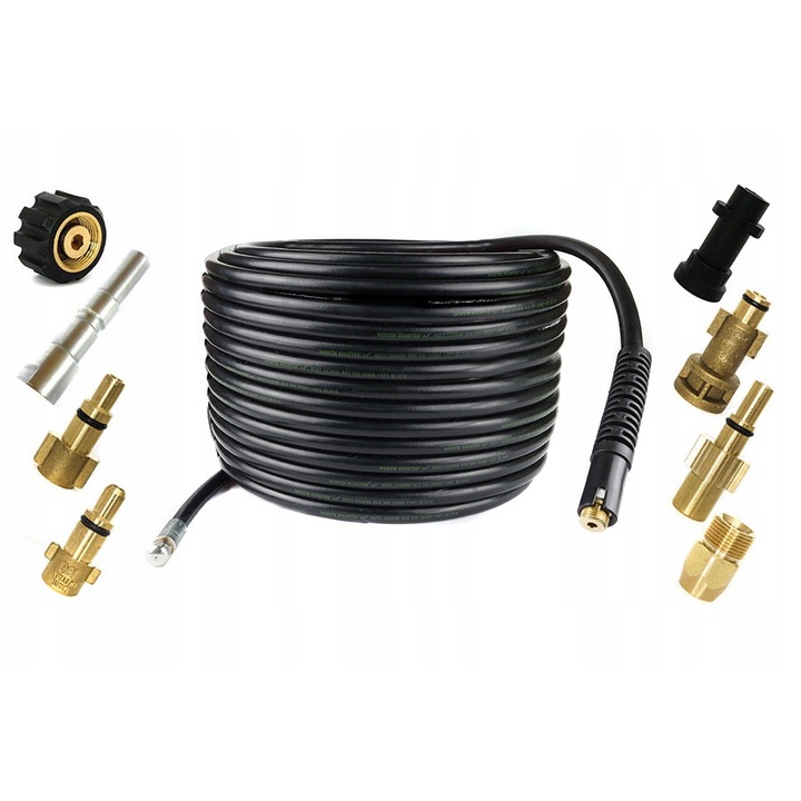 Furtun aparat de spalat pentru aparate Karcher/Parkside, Espero, 200 Bar, 20 m