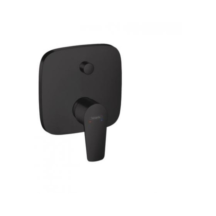Смесител за вана и душ Talis E, черен мат, 71745670 Hansgrohe