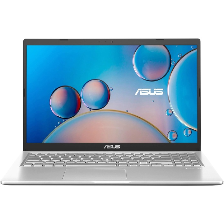 Laptop ASUS X515KA-EJ069MXM cu procesor Intel Celeron N4500, 15.6" FHD, 16GB, 256GB SSD, Intel UHD Graphics 600, No OS, Transparent Silver