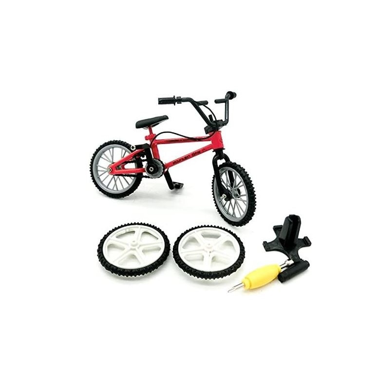 Jucarie interactiva Finger Bike pentru copii, cu piese de rezerva